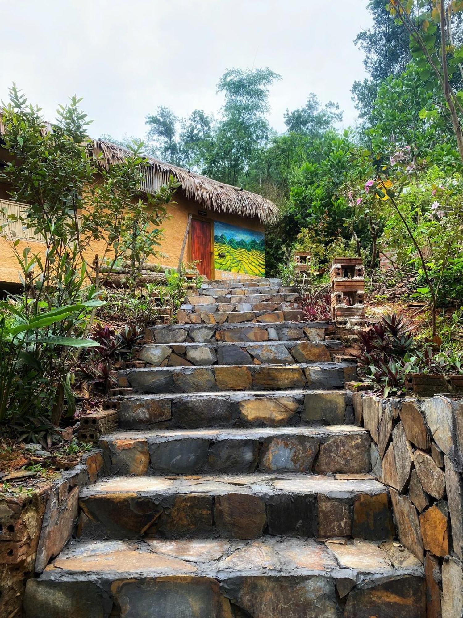 Pu Luong Homestay & Tours Huong Ba Thuoc Exterior photo